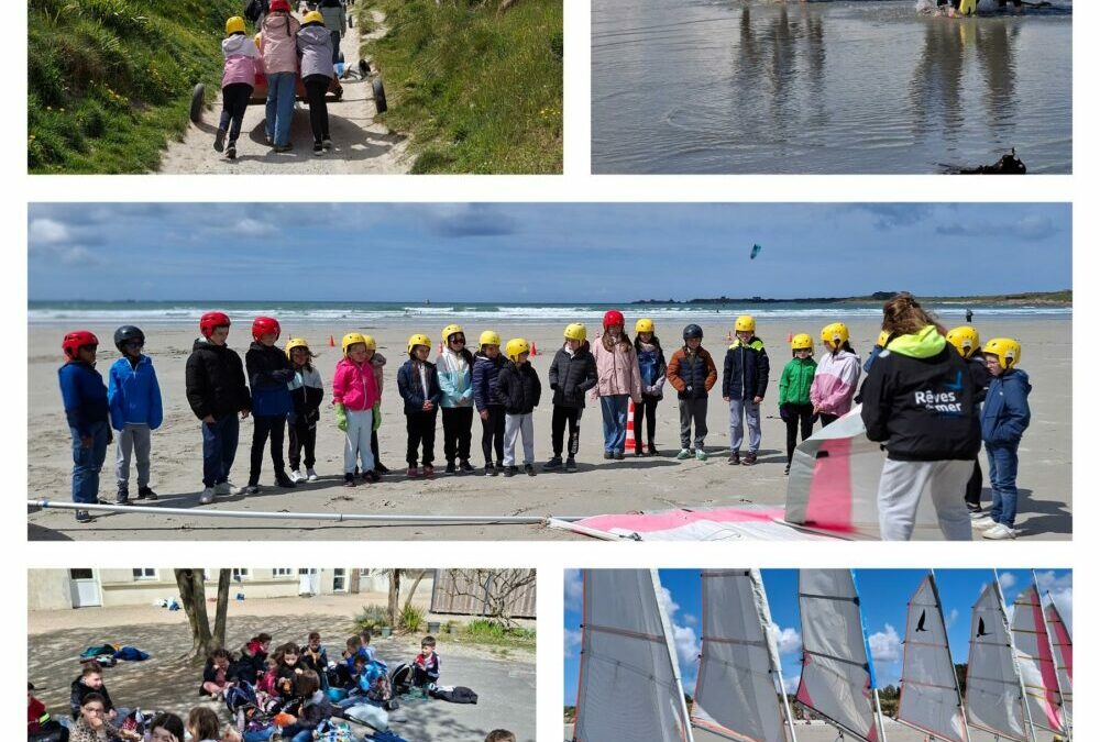 Voyage scolaire à Santec