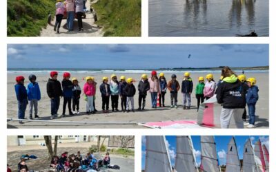 Voyage scolaire à Santec