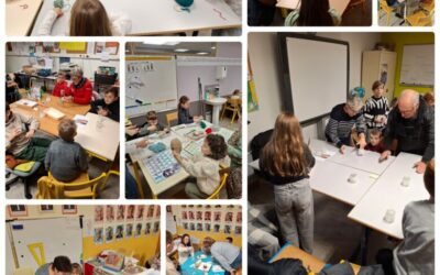 Un après-midi intergénérationnel à l’école