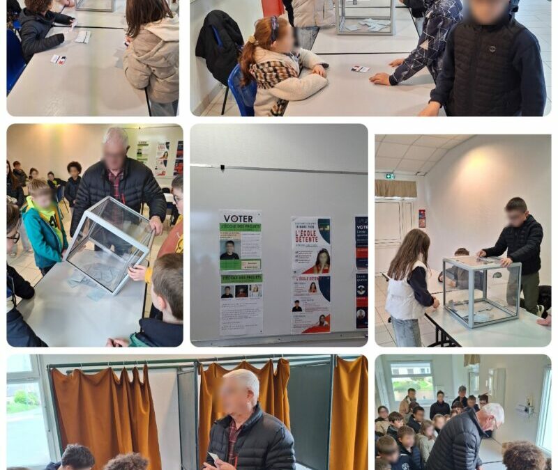 Une simulation d’élections municipales à l’école : apprendre la citoyenneté en pratique